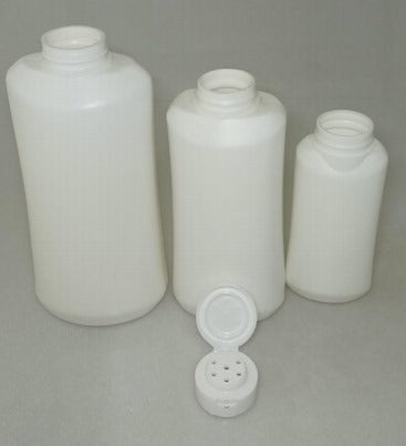 Envase para Talcos, Tapa Canister - 400 gramos