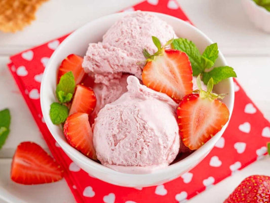 Base para Helado Cremoso - Fresa