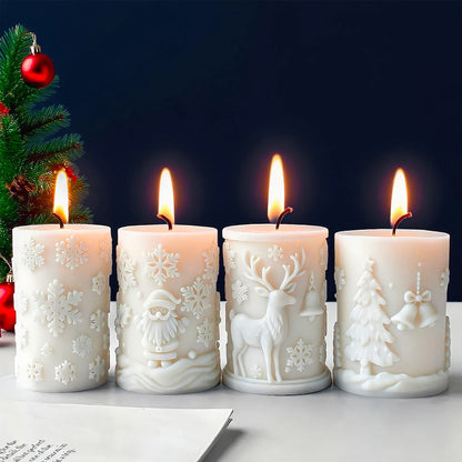 Molde tarro navidad n.26