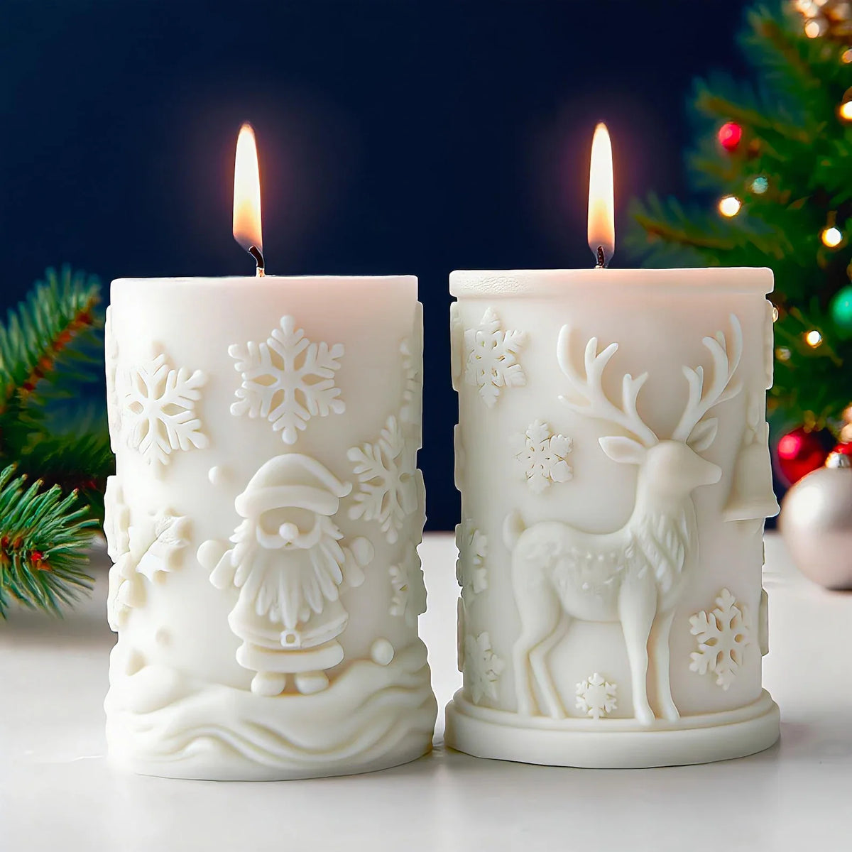 Molde tarro navidad n.26
