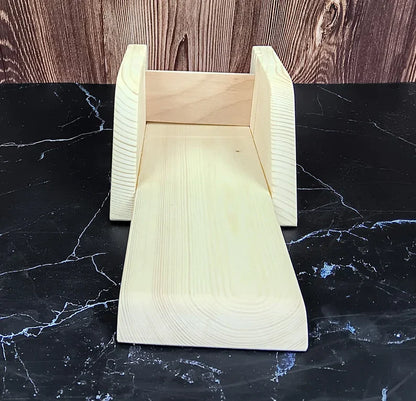 Set de Cortadora y cuchilla de Jabón en Barra - Madera No. 4