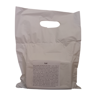 Base Jabon Glicerina Blanca Lodo del Mar Muerto - Green Depot