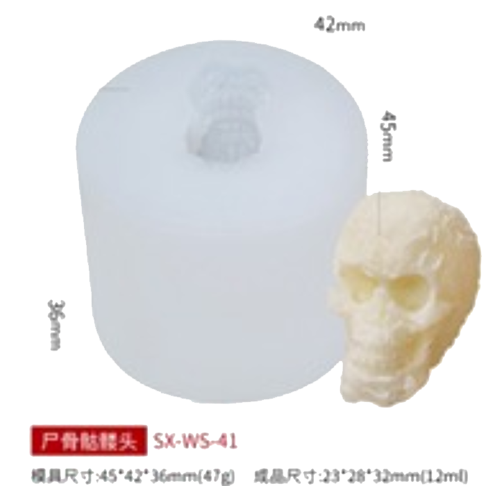 Molde Calabera 28g