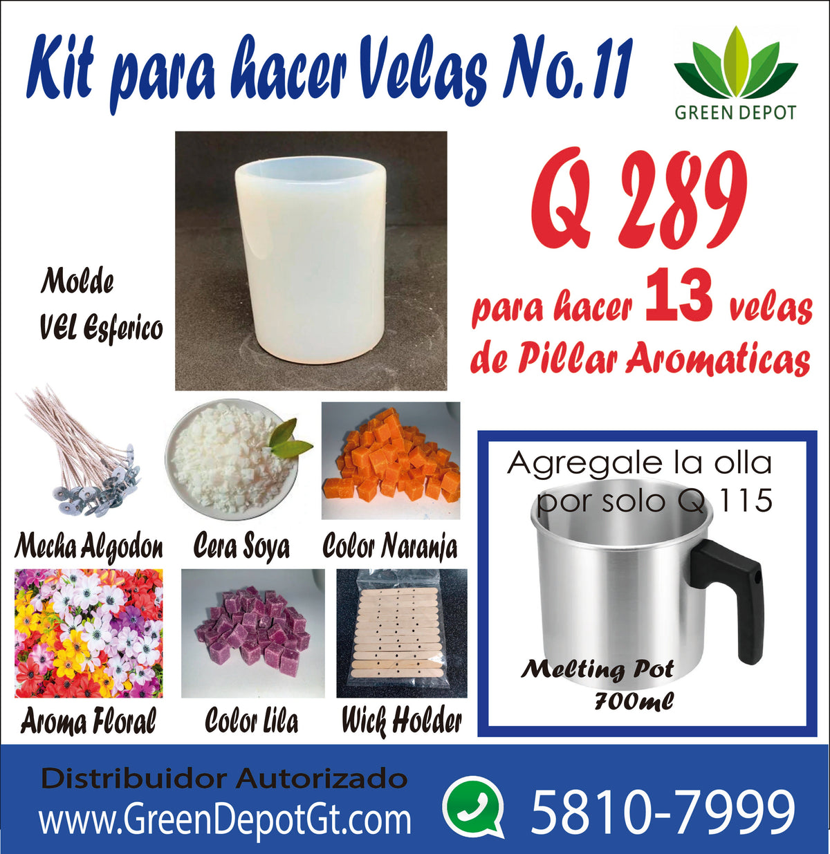 Kit para velas No.11