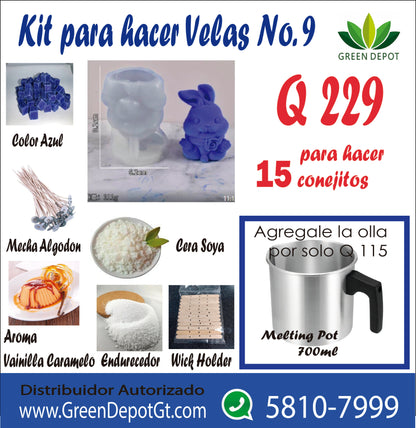 Kit para velas No.9