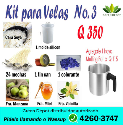Kit para velas No.3